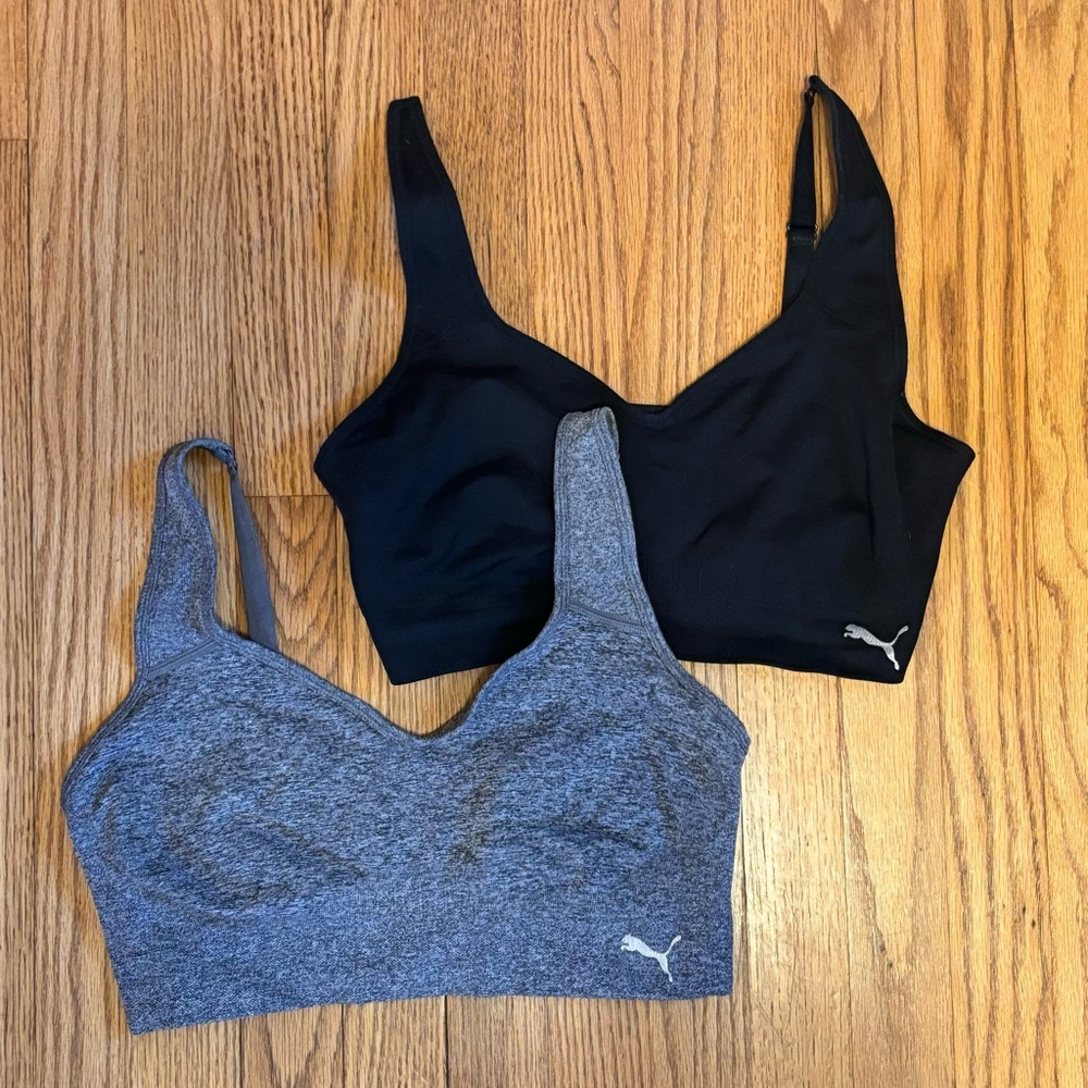 Puma sports bras (bundle of 2) Large